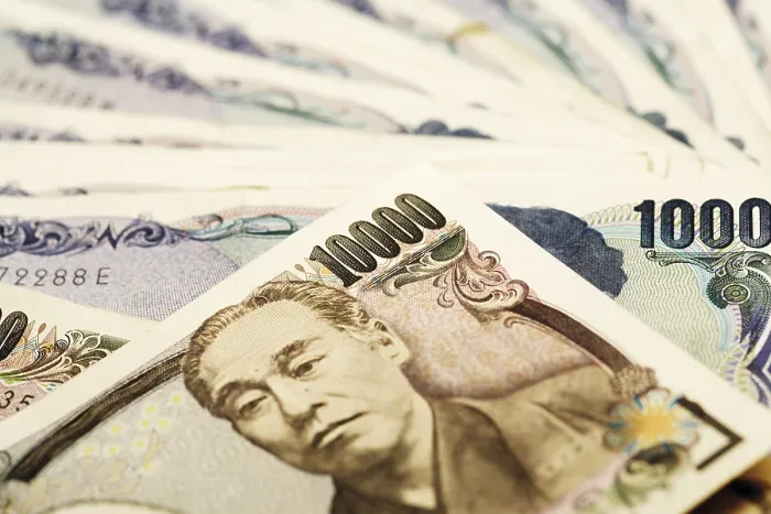 Gerahmter Druck : 10.000 Yen-Schein, Nahansicht Gerahmter Druck : 10.000 Yen-Schein, Nahansicht