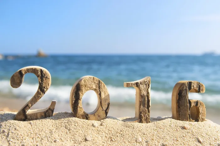 Gerahmter Druck : Urlaub 2016 am Strand Gerahmter Druck : Urlaub 2016 am Strand