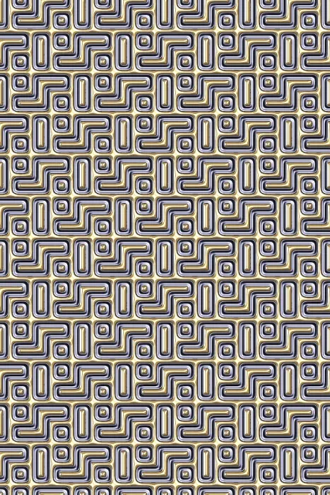 Gerahmter Druck : 3D-Effekt-lose Hintergrund, Wanddekoration-Muster.