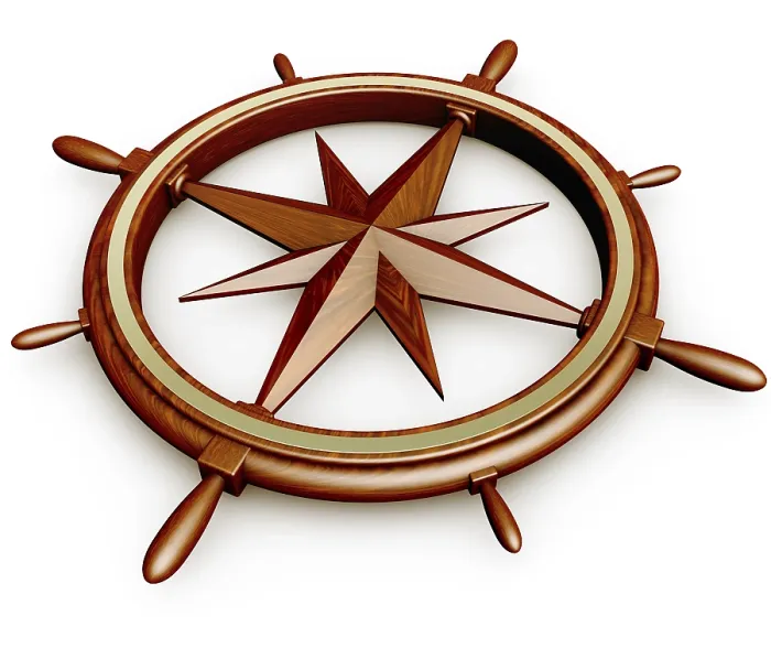 Gerahmter Druck : 3D-Illustration eines Navigation-Konzepts. Gerahmter Druck : 3D-Illustration eines Navigation-Konzepts.