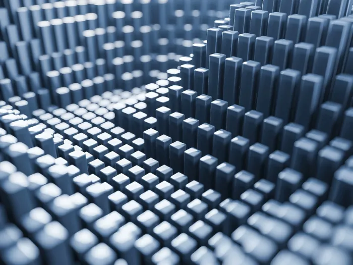Gerahmter Druck : 3D-Rendern von abstraktem Datenmodell. Gerahmter Druck : 3D-Rendern von abstraktem Datenmodell.