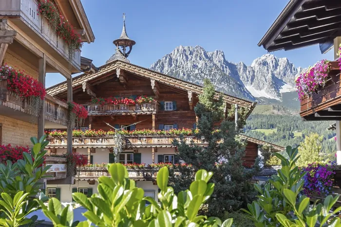 Gerahmter Druck : A, Ellmau Gerahmter Druck : A, Ellmau