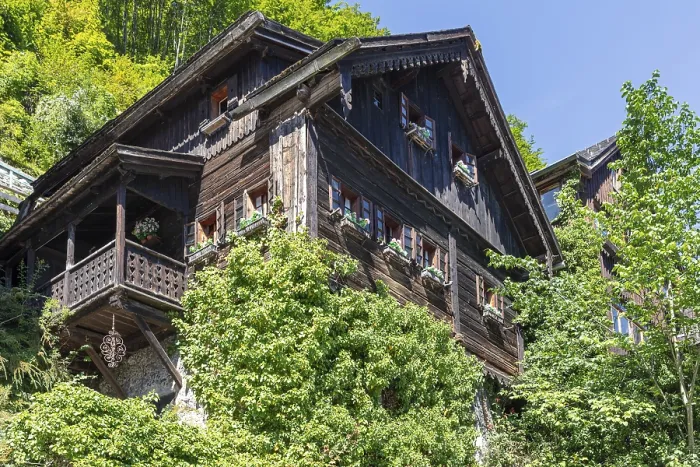 Gerahmter Druck : A, Hallstatt Gerahmter Druck : A, Hallstatt