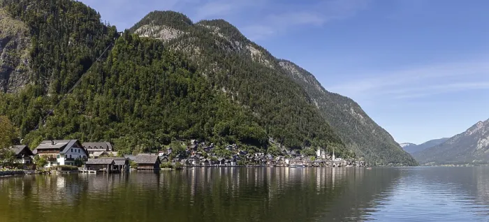 Gerahmter Druck : A, Hallstatt, Pano Gerahmter Druck : A, Hallstatt, Pano