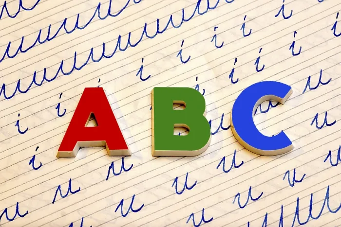 Gerahmter Druck : ABC Gerahmter Druck : ABC