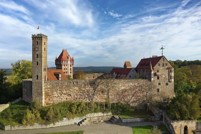 Gerahmter Druck : Schloss Abenberg, Hoher Burgberg, Abenberg Gerahmter Druck : Schloss Abenberg, Hoher Burgberg, Abenberg