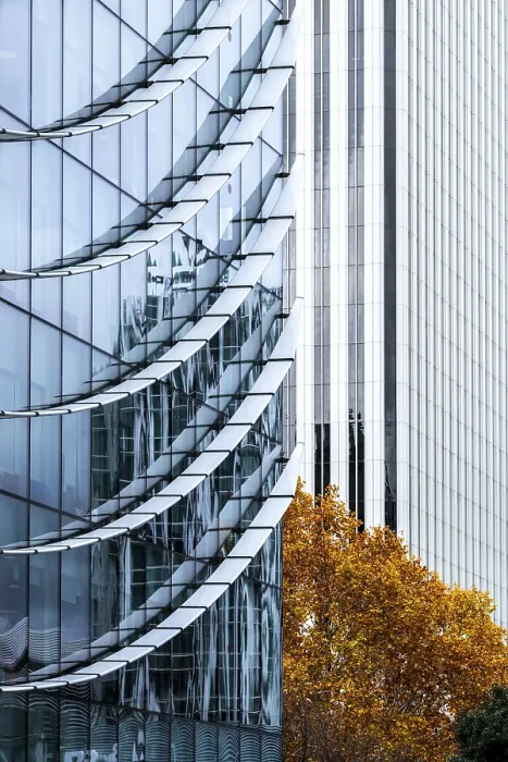 Gerahmter Druck : Abstrakte Hintergrunddetails einer Gebäudefassade. Gerahmter Druck : Abstrakte Hintergrunddetails einer Gebäudefassade.