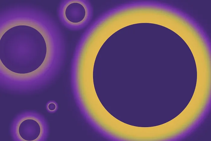 Gerahmter Druck : Abstrakter farbenfroher geometrischer Kreis-Muster. Gerahmter Druck : Abstrakter farbenfroher geometrischer Kreis-Muster.