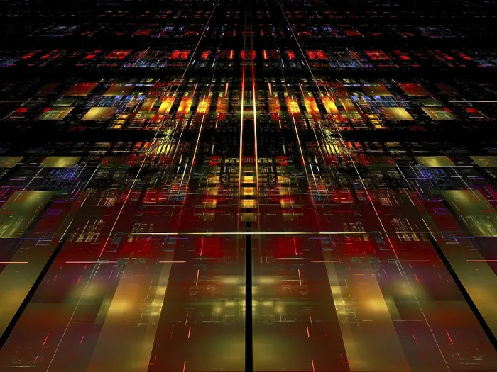 Gerahmter Druck : Abstrakte dunkle Technologie- oder Science-Fiction-Konzept-Hintergrund - computer-generierte 3D-Illustration. Gerahmter Druck : Abstrakte dunkle Technologie- oder Science-Fiction-Konzept-Hintergrund - computer-generierte 3D-Illustration.