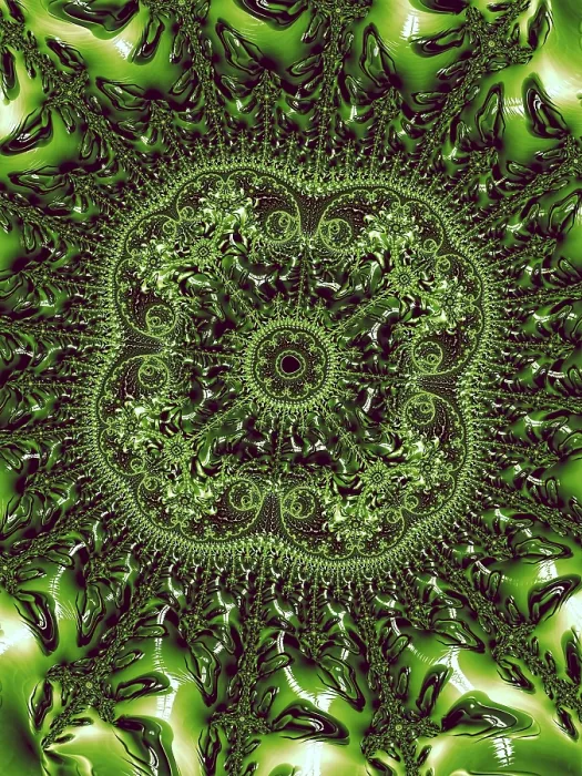 Gerahmter Druck : Abstrakter Fraktalhintergrund - computer-generierte Illustration. Gerahmter Druck : Abstrakter Fraktalhintergrund - computer-generierte Illustration.