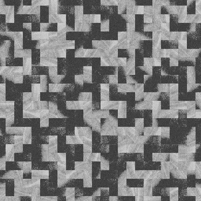 Gerahmter Druck : Ein abstraktes geometrisches Muster mit schwarz. Gerahmter Druck : Ein abstraktes geometrisches Muster mit schwarz.