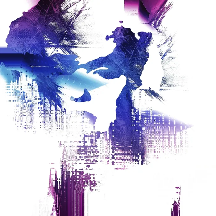 Gerahmter Druck : Abstrakte Illustration mit verschiedenen Formen und Farben. Gerahmter Druck : Abstrakte Illustration mit verschiedenen Formen und Farben.