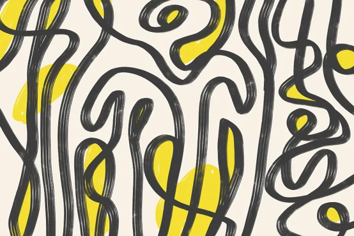 Gerahmter Druck : Elegante Moderne Abstrakte Illustration Gerahmter Druck : Elegante Moderne Abstrakte Illustration