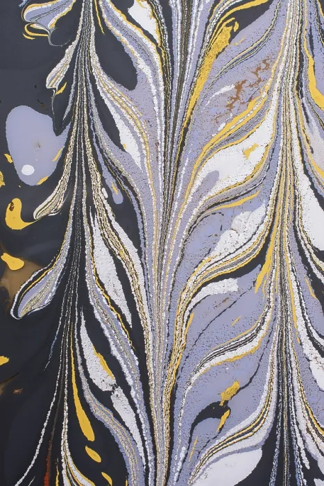 Gerahmter Druck : Abstraktes Marbling-Muster für Stoff. Gerahmter Druck : Abstraktes Marbling-Muster für Stoff.