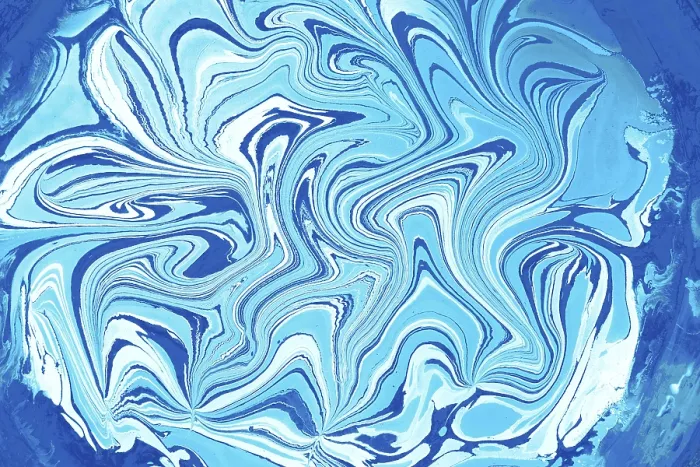 Gerahmter Druck : Abstrakter Marbling-Muster für Stoff. Gerahmter Druck : Abstrakter Marbling-Muster für Stoff.