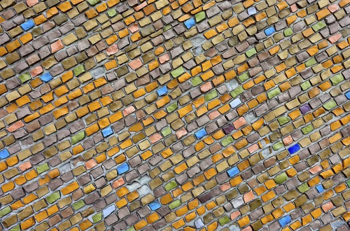 Gerahmter Druck : Abstrakter Mosaikhintergrund Gerahmter Druck : Abstrakter Mosaikhintergrund