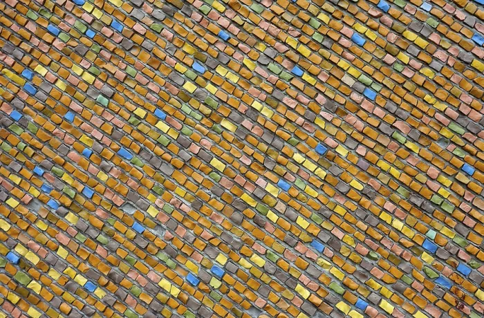 Gerahmter Druck : Abstraktes Mosaikhintergrund Gerahmter Druck : Abstraktes Mosaikhintergrund