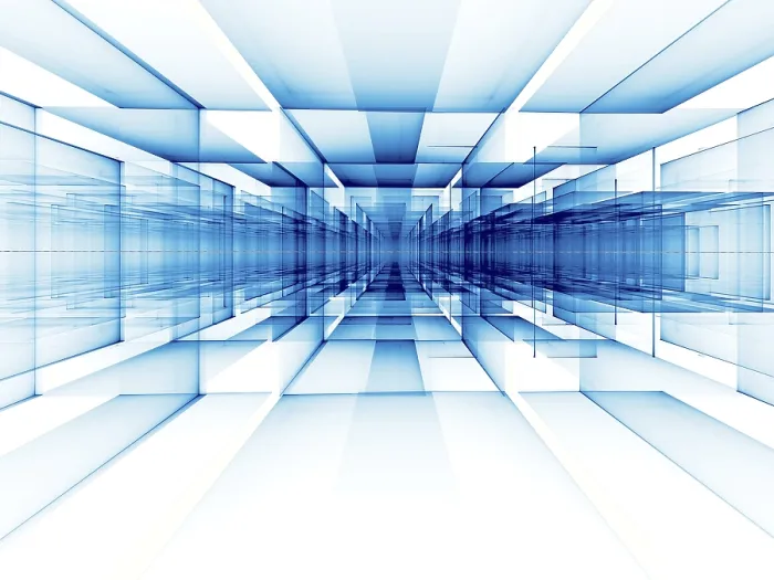 Gerahmter Druck : Abstrakte Perspektive Technologie-Hintergrund - computer-generierte Abbildung. Gerahmter Druck : Abstrakte Perspektive Technologie-Hintergrund - computer-generierte Abbildung.