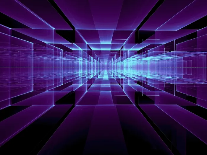 Gerahmter Druck : Abstrakter Perspektivtechnik Hintergrund - computer-generierte Abbildung. Gerahmter Druck : Abstrakter Perspektivtechnik Hintergrund - computer-generierte Abbildung.