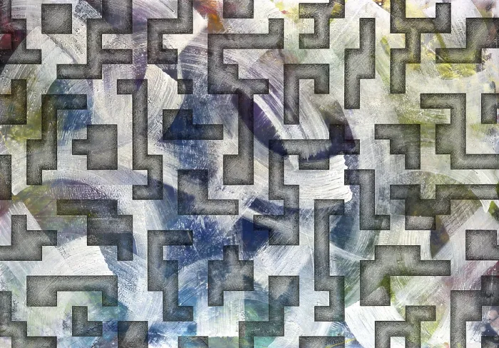 Gerahmter Druck : Abstraktes Bild gemalt von mir. Gerahmter Druck : Abstraktes Bild gemalt von mir.