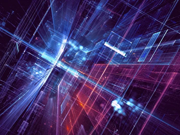 Gerahmter Druck : Abstrakte Science-Fiction oder Zukunftstechnologie-Hintergrund - computer-generierte 3D-Illustration. Gerahmter Druck : Abstrakte Science-Fiction oder Zukunftstechnologie-Hintergrund - computer-generierte 3D-Illustration.