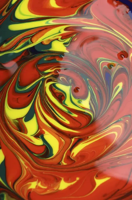 Gerahmter Druck : Abstrakt hat verschiedene Farben von Farbe verschmiert. Gerahmter Druck : Abstrakt hat verschiedene Farben von Farbe verschmiert.