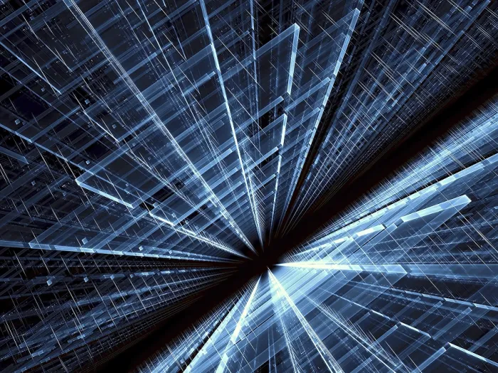 Gerahmter Druck : Abstrakter technischer Hintergrund - computer-generierte Abbildung. Gerahmter Druck : Abstrakter technischer Hintergrund - computer-generierte Abbildung.