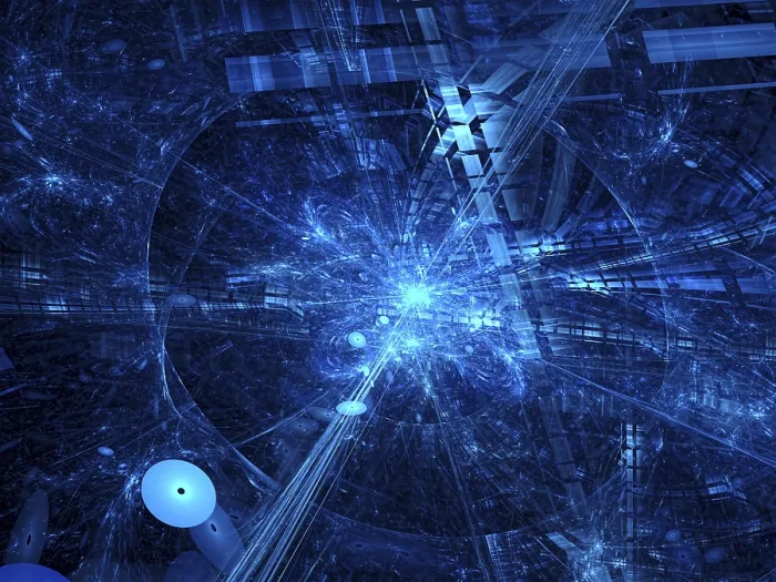 Gerahmter Druck : Abstrakte Technologie-Hintergrund - computer-generierte Abbildung. Gerahmter Druck : Abstrakte Technologie-Hintergrund - computer-generierte Abbildung.