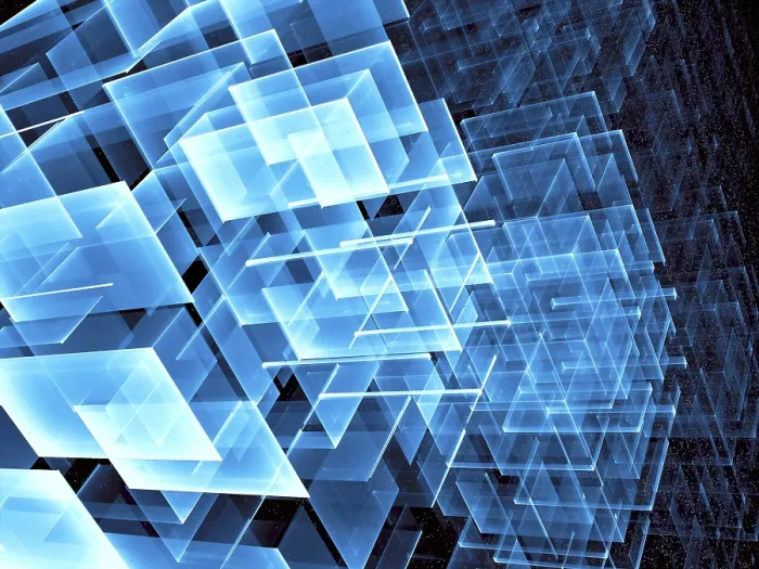 Gerahmter Druck : Abstrakte Technologie oder Science-Fiction-Hintergrund - computer-generierte 3D-Illustration. Gerahmter Druck : Abstrakte Technologie oder Science-Fiction-Hintergrund - computer-generierte 3D-Illustration.