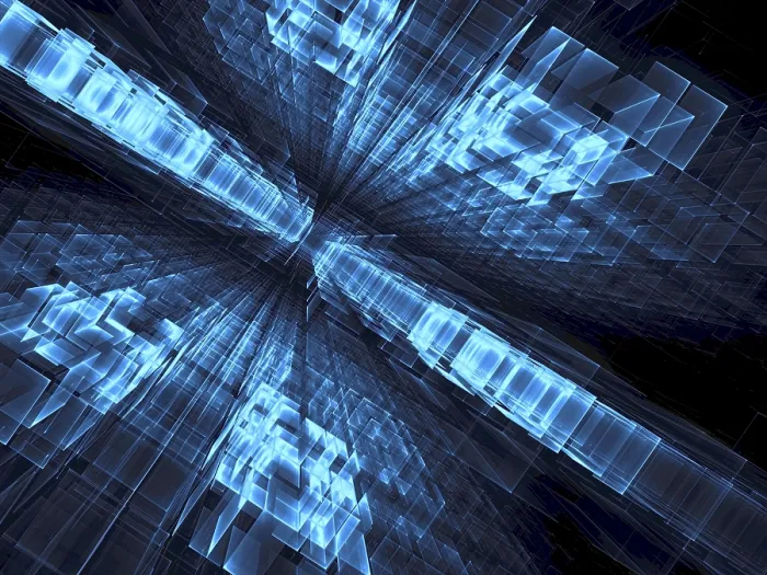 Gerahmter Druck : Abstrakte Technologie oder Science-Fiction-Hintergrund - computergenerierte 3D-Illustration. Gerahmter Druck : Abstrakte Technologie oder Science-Fiction-Hintergrund - computergenerierte 3D-Illustration.