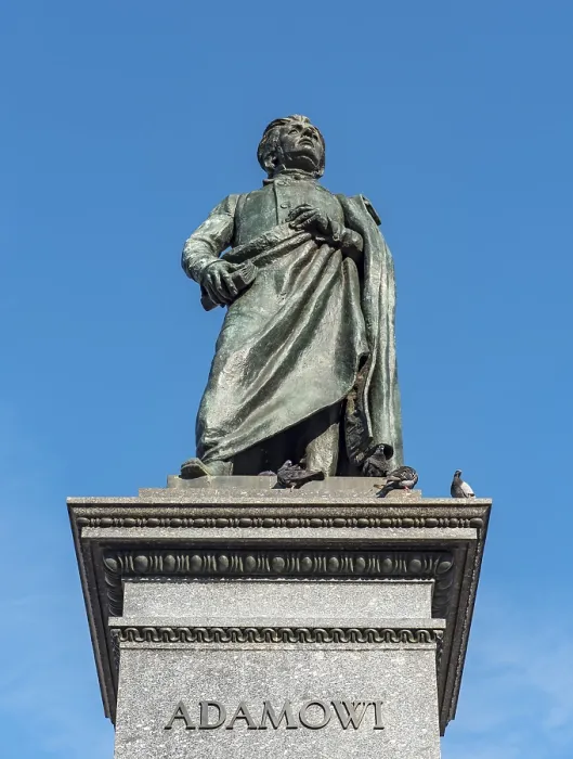Gerahmter Druck : Denkmal Adam Mickiewiczs, Marktplatz Gerahmter Druck : Denkmal Adam Mickiewiczs, Marktplatz