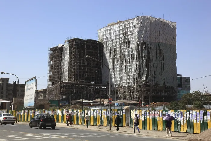 Gerahmter Druck : Addis Ababa, im Stadtzentrum. Gerahmter Druck : Addis Ababa, im Stadtzentrum.