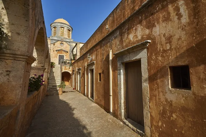 Gerahmter Druck : Agia Triada, Orthodoxer Kloster Gerahmter Druck : Agia Triada, Orthodoxer Kloster
