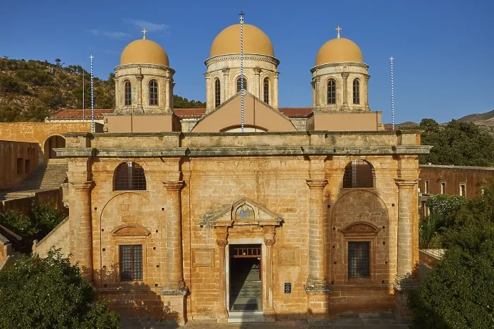 Gerahmter Druck : Agia Triada, orthodoxer Kloster Gerahmter Druck : Agia Triada, orthodoxer Kloster