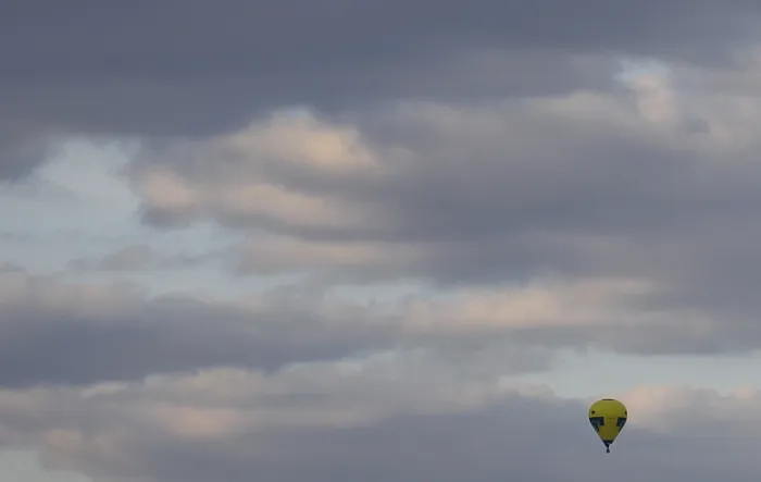 Gerahmter Druck : Luftballon Gerahmter Druck : Luftballon