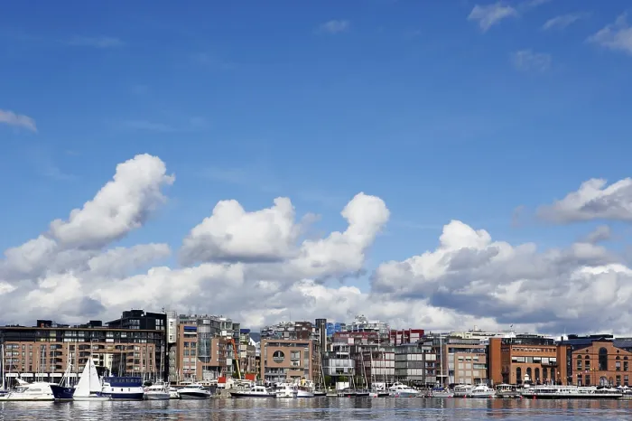 Gerahmter Druck : Aker Brygge Gerahmter Druck : Aker Brygge