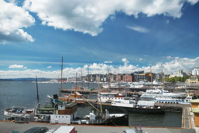 Gerahmter Druck : Aker Brygge Gerahmter Druck : Aker Brygge