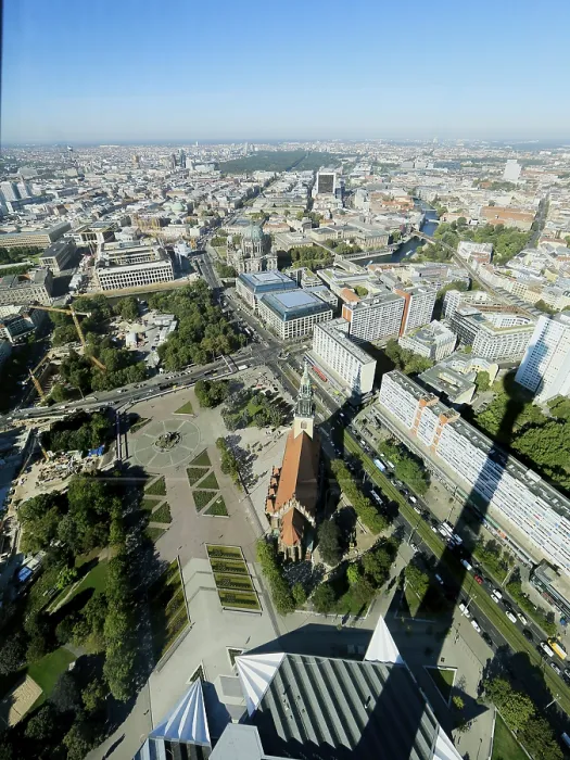 Gerahmter Druck : Alexanderplatz, Blick in westliche Richtung. Gerahmter Druck : Alexanderplatz, Blick in westliche Richtung.