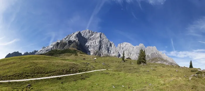 Gerahmter Druck : Alpiner Landschaft mit Hochkönig. Gerahmter Druck : Alpiner Landschaft mit Hochkönig.