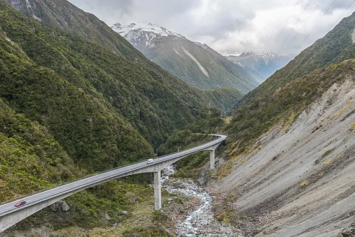 Gerahmter Druck : Alpenpass, Arthur's Pass Gerahmter Druck : Alpenpass, Arthur's Pass