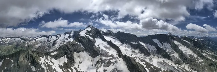 Gerahmter Druck : Alps
