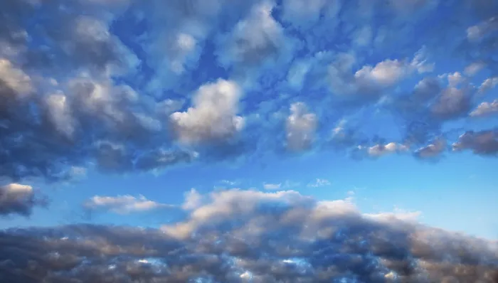 Gerahmter Druck : Wolkenformation Altocumulus in Oberösterreich, Österreich Gerahmter Druck : Wolkenformation Altocumulus in Oberösterreich, Österreich