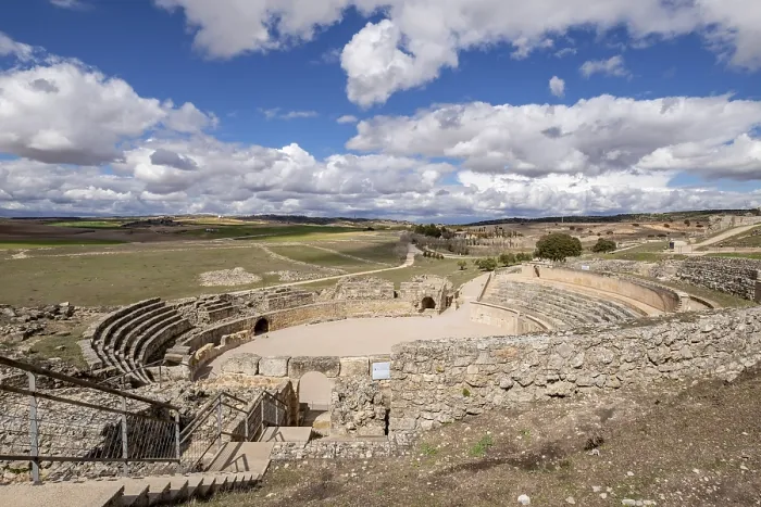 Gerahmter Druck : Amphitheater von Segóbriga Gerahmter Druck : Amphitheater von Segóbriga