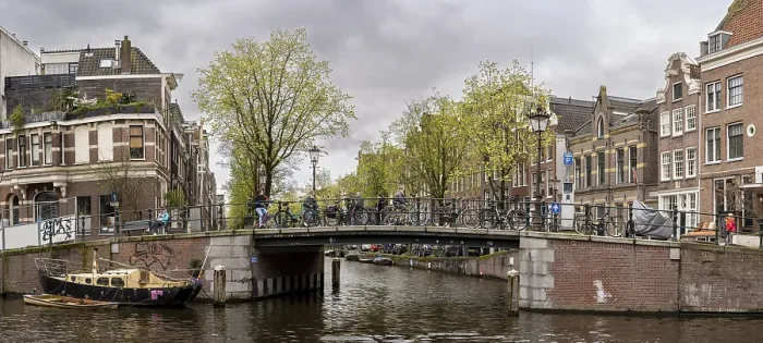 Gerahmter Druck : Amsterdam, Niederlande. Gerahmter Druck : Amsterdam, Niederlande.