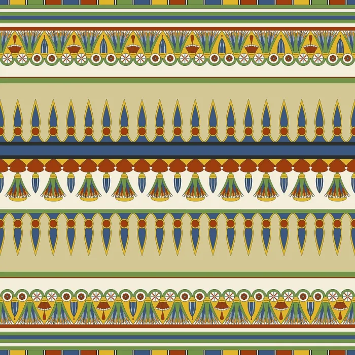 Gerahmter Druck : Ägyptische Traditionelle Muster Gerahmter Druck : Ägyptische Traditionelle Muster