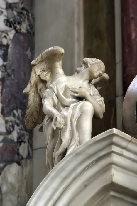 Gerahmter Druck : Angel