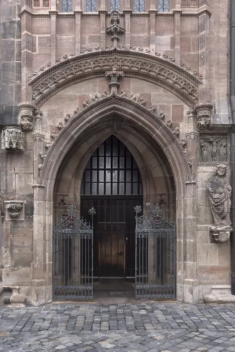 Gerahmter Druck : Apotheker Tor der Lorenzkirche Gerahmter Druck : Apotheker Tor der Lorenzkirche