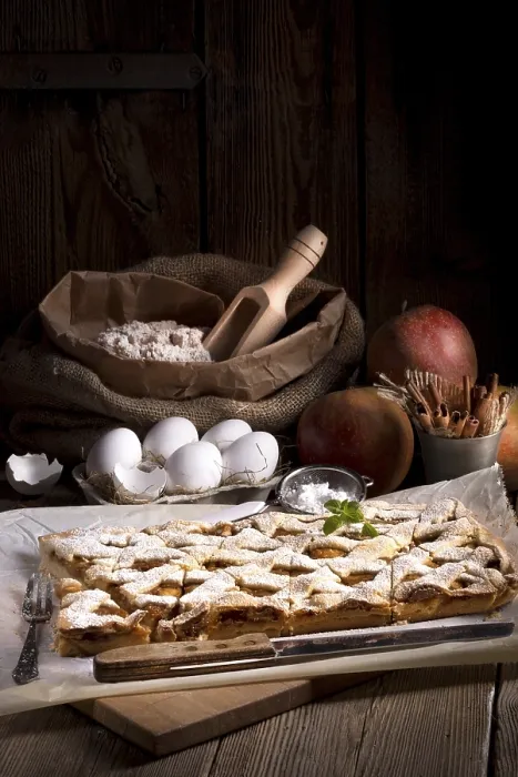 Gerahmter Druck : Apfelstrudel Gerahmter Druck : Apfelstrudel