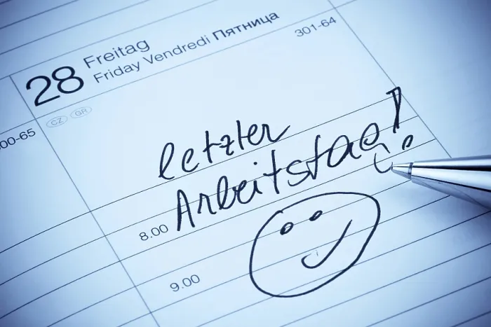 Gerahmter Druck : Terminplaner, letzter Arbeitstagseintrag. Gerahmter Druck : Terminplaner, letzter Arbeitstagseintrag.