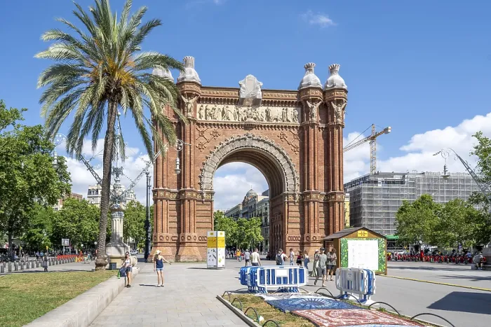 Gerahmter Druck : Arc de Triomf, Arc de Triomphe Gerahmter Druck : Arc de Triomf, Arc de Triomphe